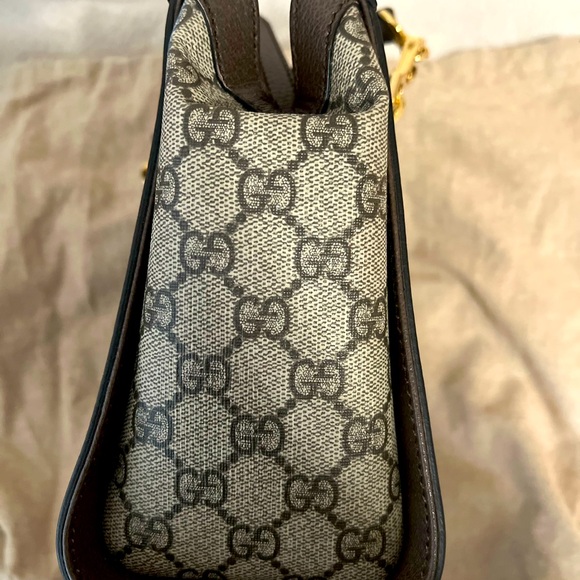 👜GUCCI Ophidia Small Tote Bag w/ Dust bag - Picture 4 of 5